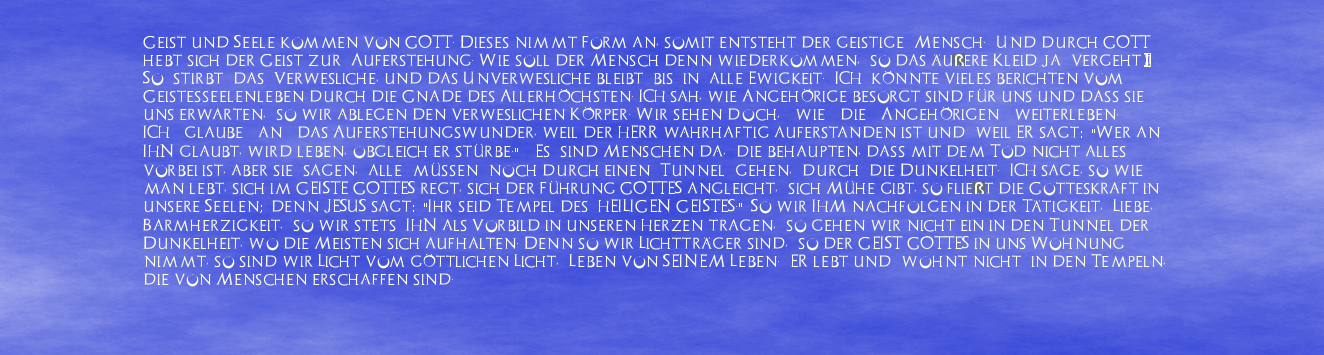 Leben nach dem Tod, quantenphysikalisches Phänomen der Verschränkung